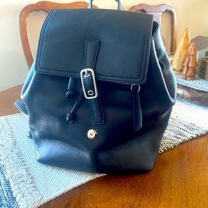 Vintage black Coach legacy backpack authentic leather